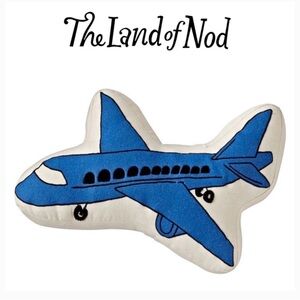 Land of Nod Airplane pillow